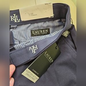 Lauren Ralph Lauren Navy Dress Pants